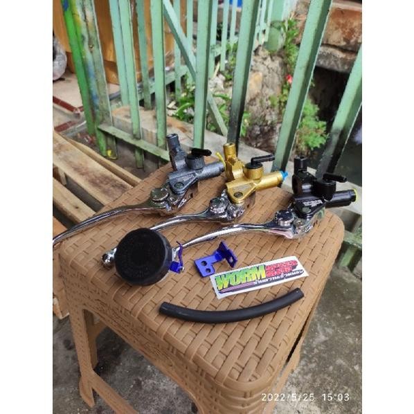 MASTER REM YOSHIMURA COPY / MOTO1 AXIAL COPY HANDLE TANGKAI REM MODEL NISSIN SAMURAI UNIVERSAL