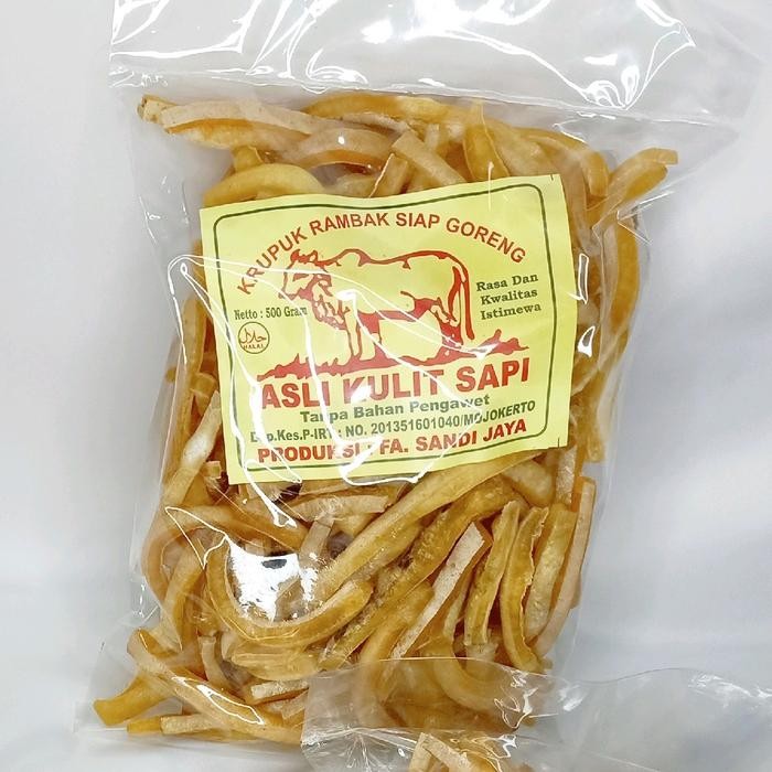 

New Krecek Rambak Stik Tebal 500 gr