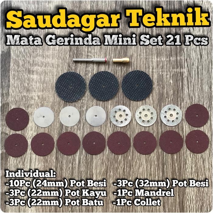 Mata Gerinda Mini Set Mata Diamond Mini Grinder Set