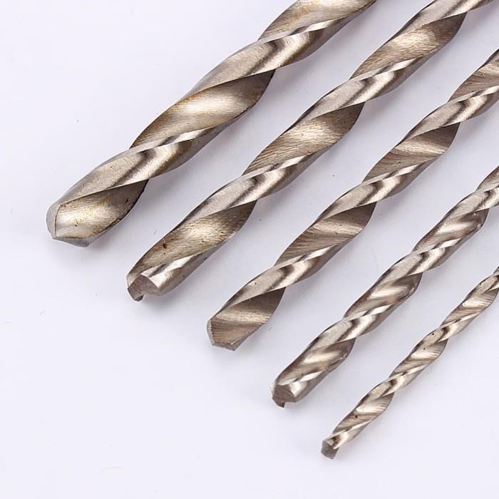 [Expert] Mata bor HSS kayu besi 4 mm panjang 16 cm