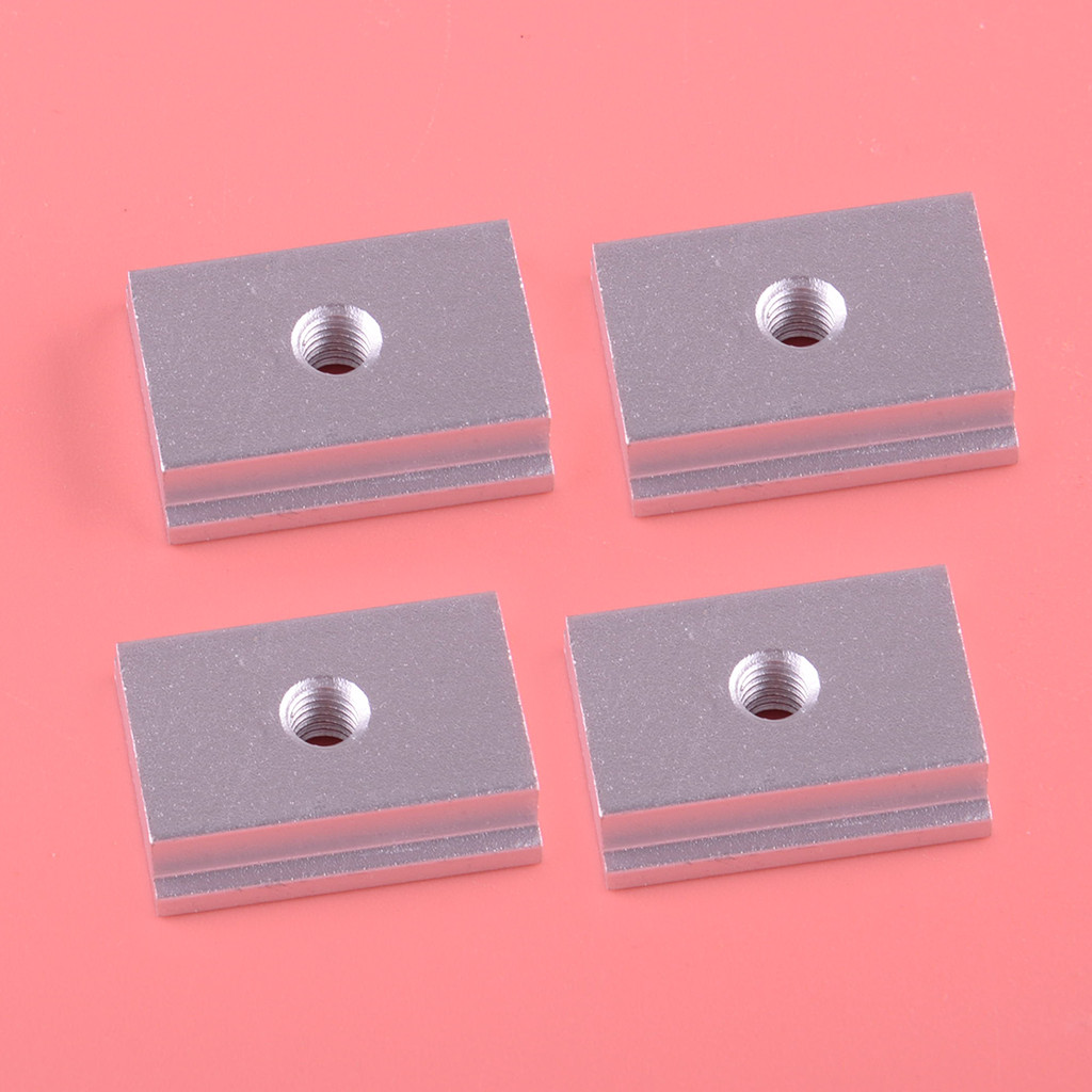 5Pcs M6 T Track Nut Slot Slider Woodworking Tool Table Saw Fixture