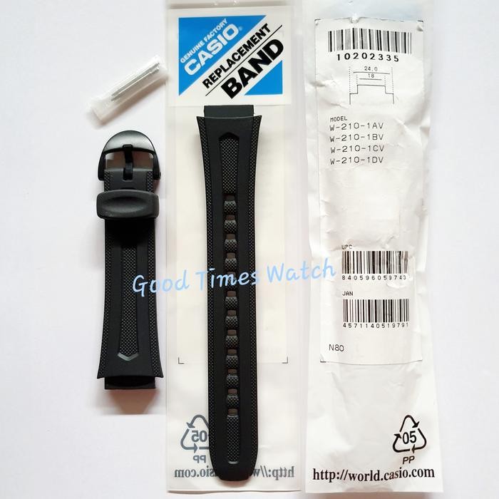 Terlaris CASIO STRAP W-210-1 W 210 CASIO ORIGINAL SALE