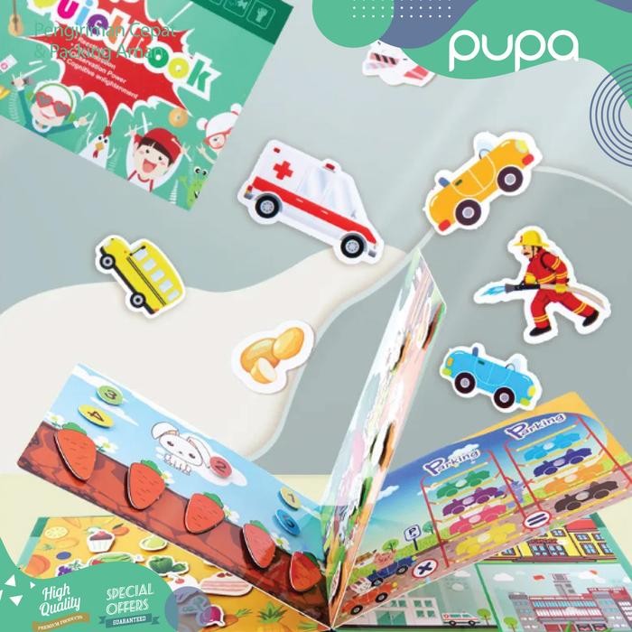 Quiet Book / Buku Aktivitas Anak / Baby Book Kids Busy Preschool Book
