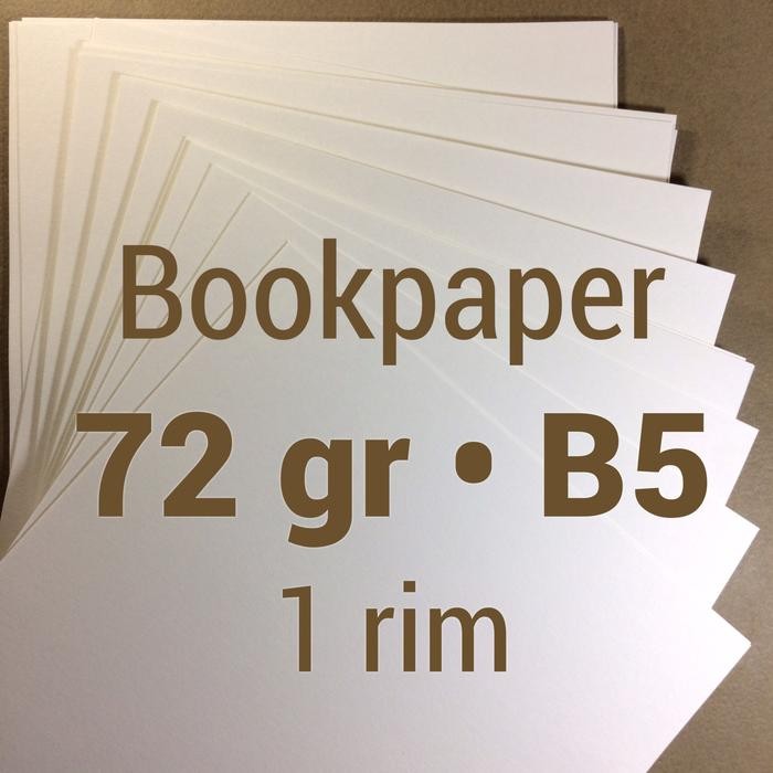

Kertas Bookpaper 72 Gr B5 1 Rim Book Paper Novel Imperial Kode 311