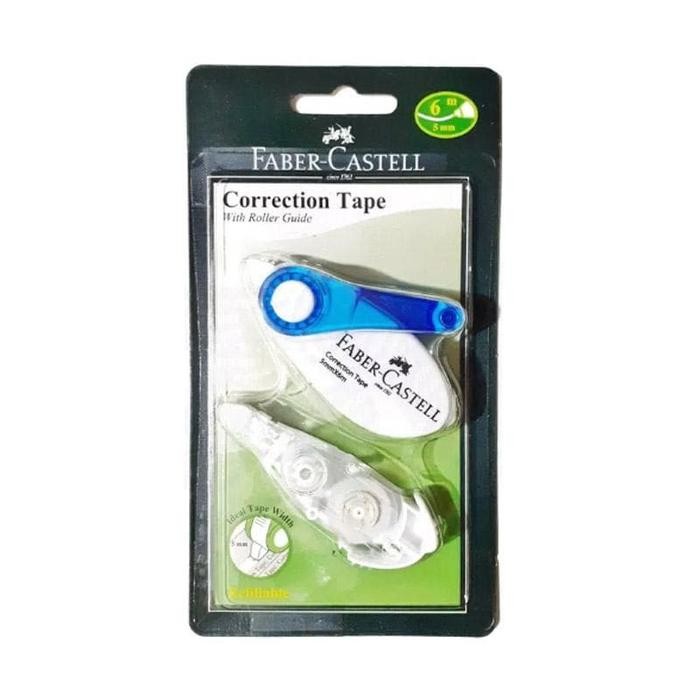 

faber-castell correction tape sr 506 barrel blue 169451r kode 1232