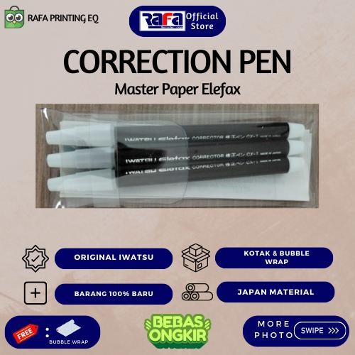 

correction pen elefax original japan kode 396