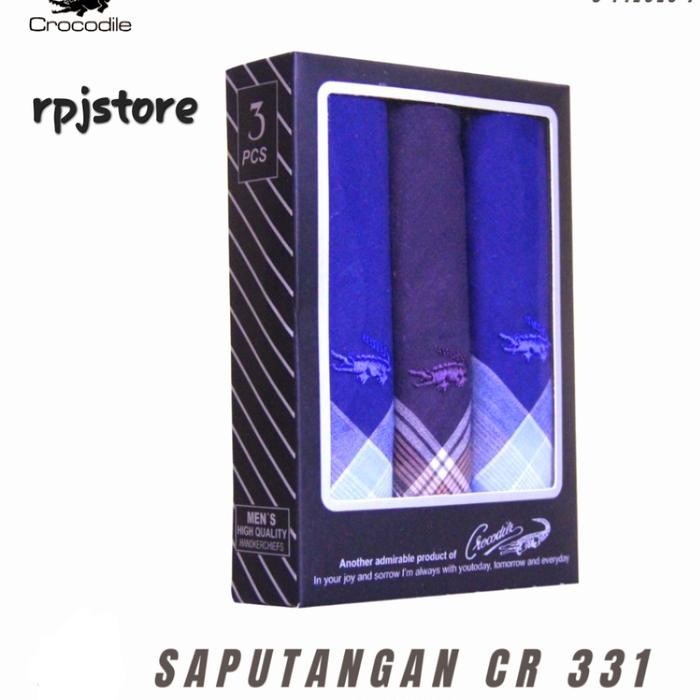 SAPU TANGAN PRIA CROCODILE ORI