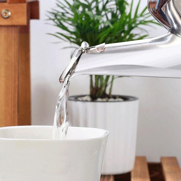 Teko Katel Ketel Air Kettle 1 Liter Teko Rebus Masak Pemanas Air 1000Ml Stainless Steel Bunyi Siul