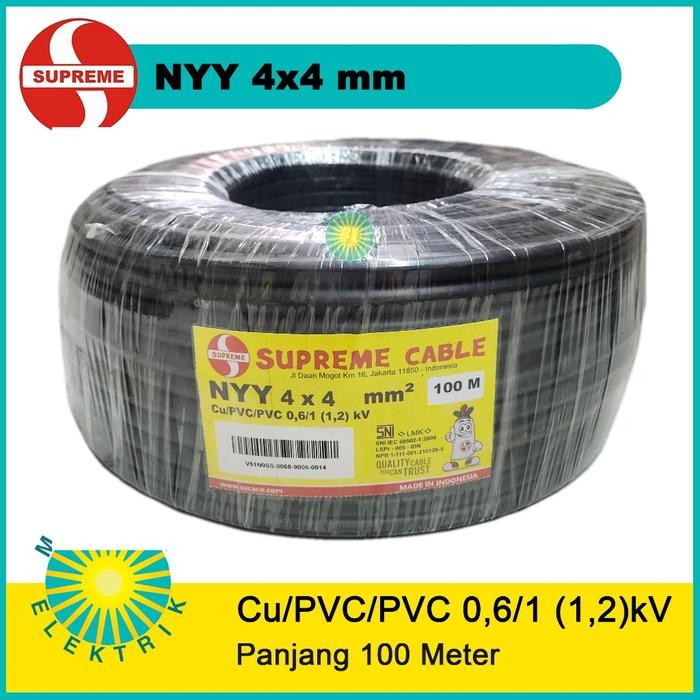 Kabel Supreme Nyy 4X4 Roll 100M