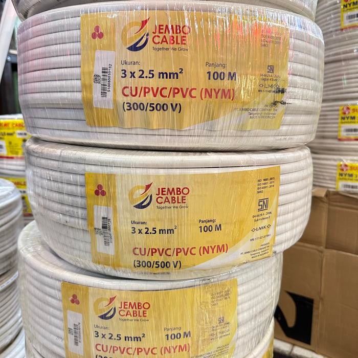 Kabel Nym 3X2.5 3X2,5 Jembo 100M (Meter) Jembo