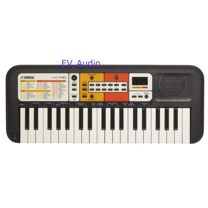 Keyboard Mini Yamaha Pss F30 / Yamaha Pss F 30 / Pssf30 Original