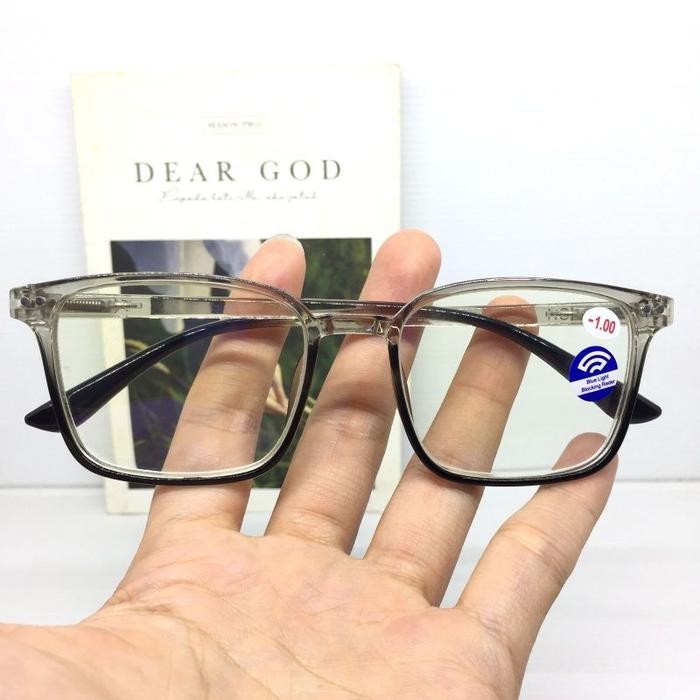 5586N KACAMATA MINUS ANTIRADIASI -0.50 SD -4.00 KACAMATA MINUS KOTAK KODE 902