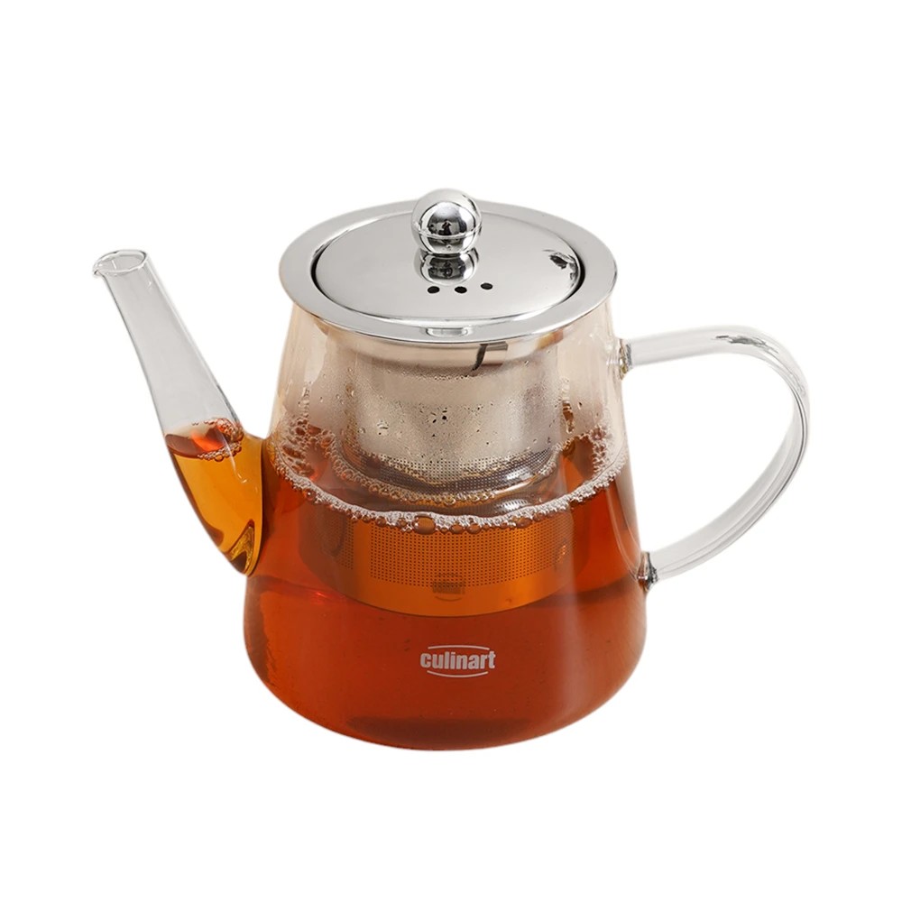 Culinart 600 Ml Teko Teh Kaca Borosilikat-10612719
