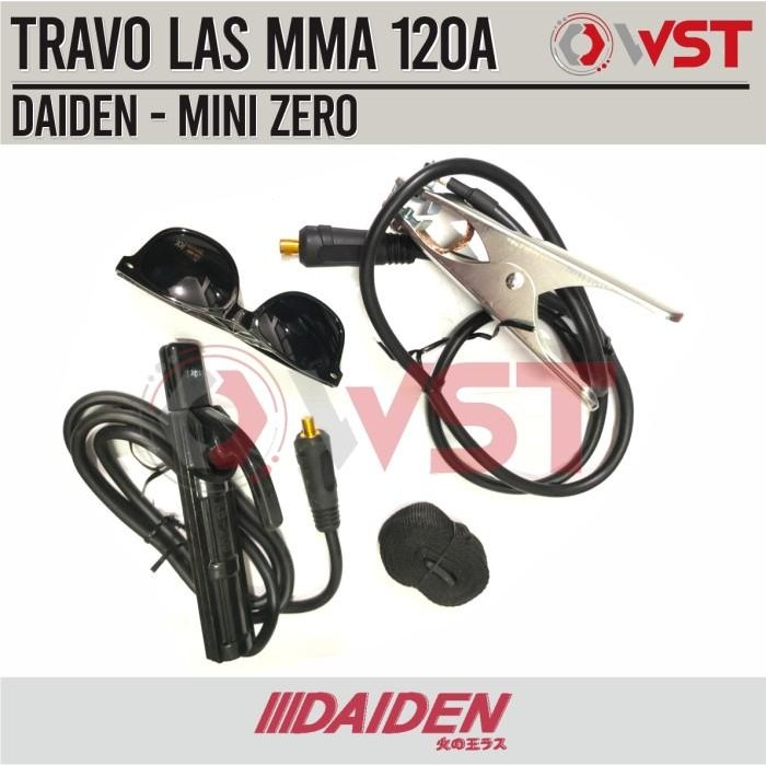 Expert DAIDEN Travo Las Inverter Mini ZERO 120A - Mesin las mini - Trafo Las