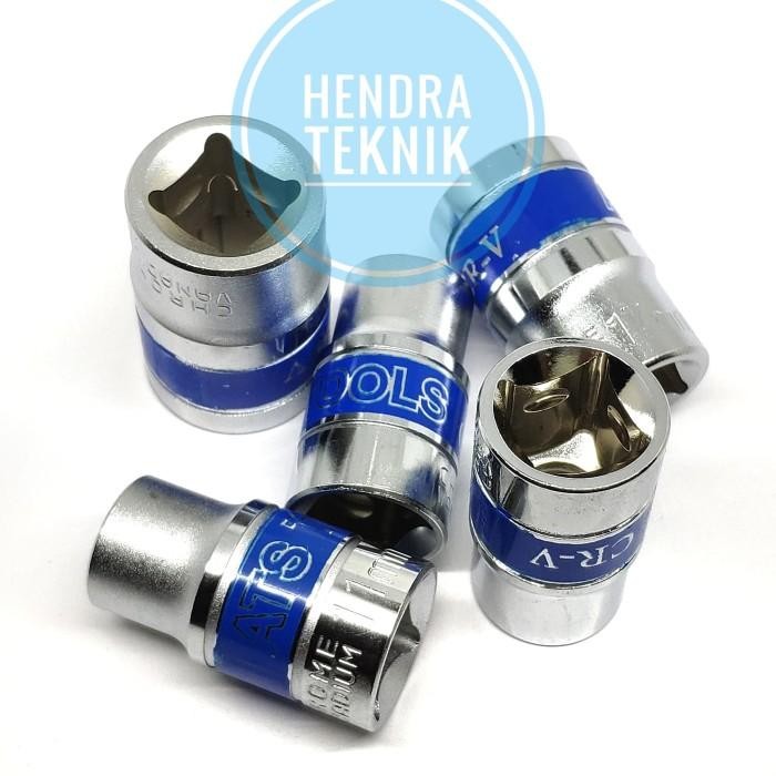 Expert MATA SOCK CHROME 32MM KUNCI SOK ECERAN 32MM MATA SOK 32 MM