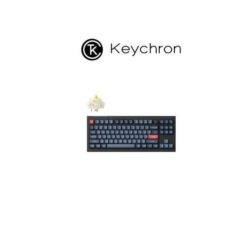 Keychron V3 Max Keyboard Mekanis Wireless RGB - Carbon Black