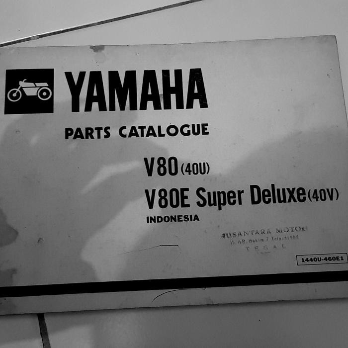 

Journaling Buku Part Catalog Copian Yamaha V80 Super Deluxe