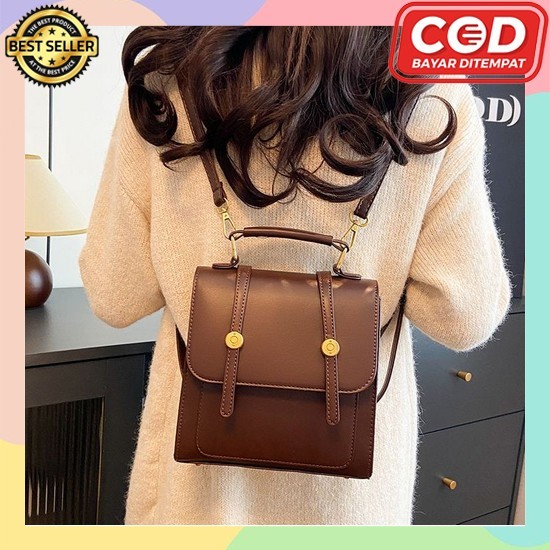 Tad Rangsel Korea Import Terbaru Tss Fashion Original Tsd Punggung Wanita Ts Bahu Cewek Terbaru Tas 