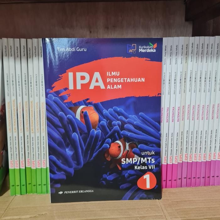 

Ready Buku SMP IPA Kelas 7 Kurikulum Merdeka Erlangga