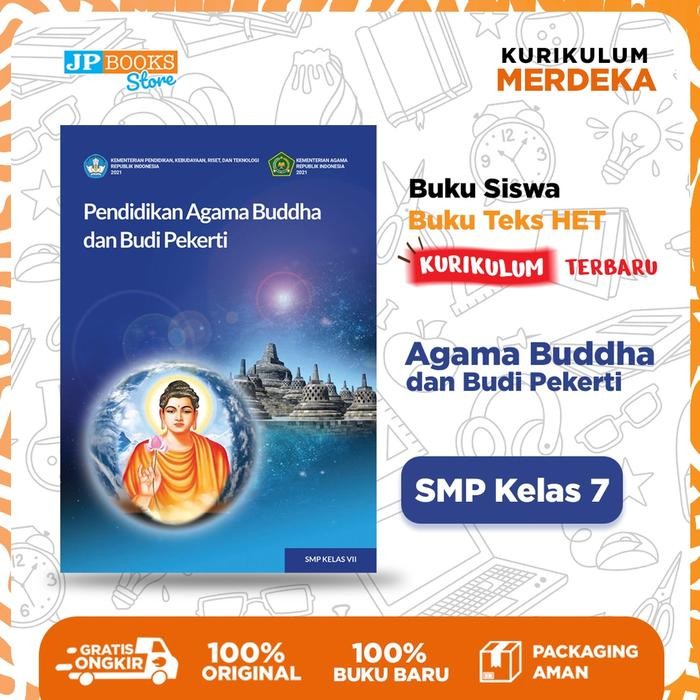 

Ready JP Books (KURIKULUM TERBARU) Buku Siswa / Buku Teks HET Kurmer Sekolah Agama Buddha SMP Kelas