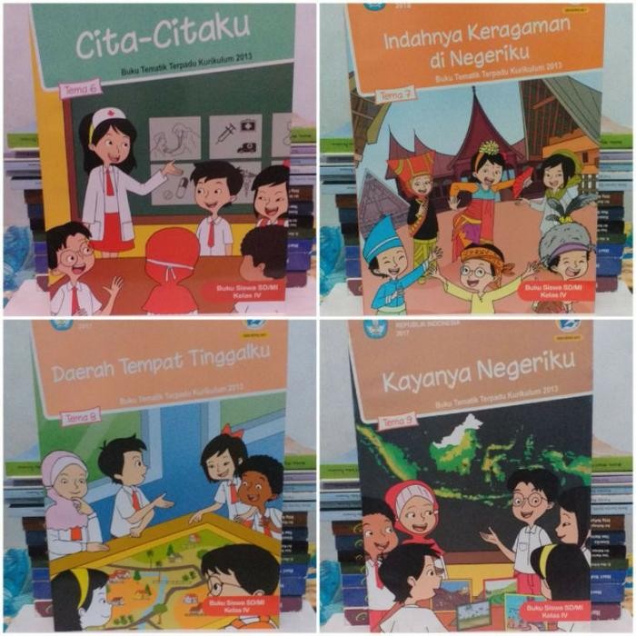 

Ready Buku Siswa Paket Tematik SD/MI Kelas 4 Semester 2 Kemendikbud