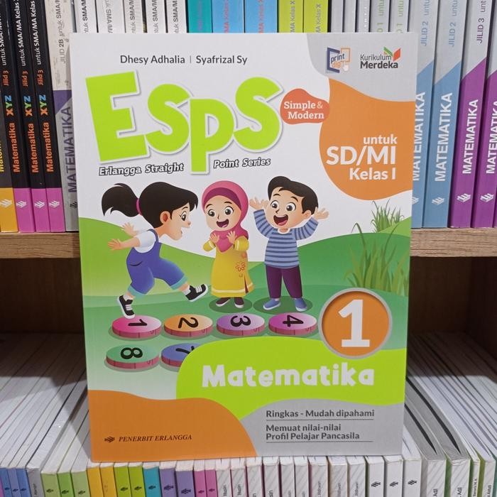 

Ready PROMO Buku SD ESPS Matematika Kelas 1 Revisi Erlangga K13N