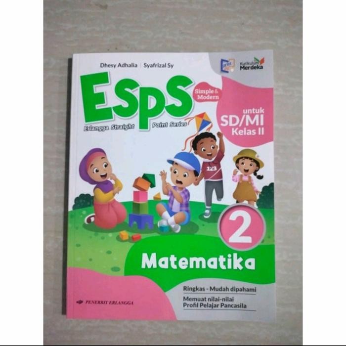 

Ready BUKU ESPS MATEMATIKA SD/MI KELAS 2 KURIKULUM MERDEKA ERLANGGA