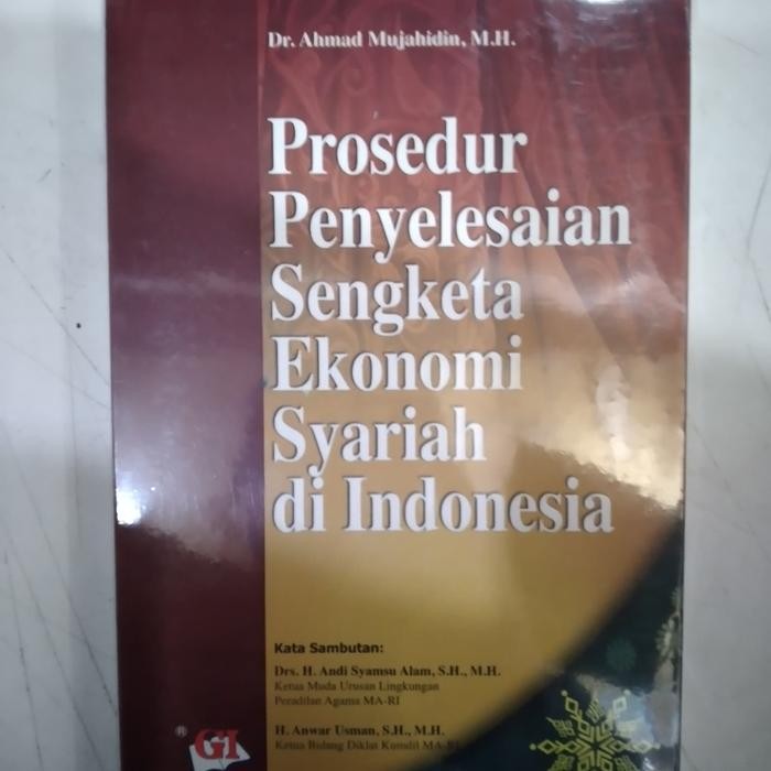 

Ready PROSEDUR PENYELESAIAN SENGKETA DR AHMAD MUJAHIDIN BUKU ORIGINAL