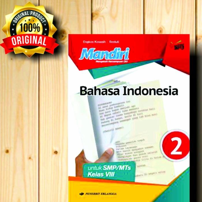 

Ready BUKU ORIGINAL MANDIRI BAHASA INDONESIA SMP KELAS 8 VIII ERLANGGA LARIS