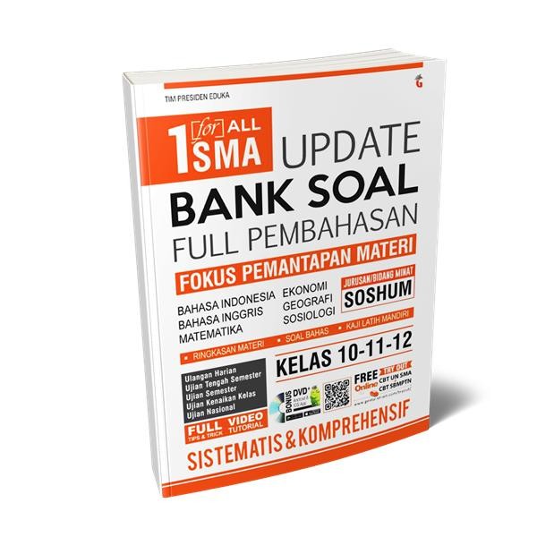 

Ready BUKU PELAJAR SMA 1 FOR ALL UPDATE BANK SOAL FULL PEMBAHASAN SOSHUM 1