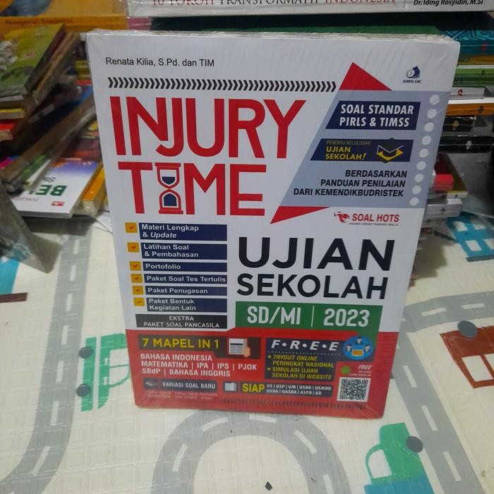

Ready original buku injury time ujian sekolah sd/mi 2023