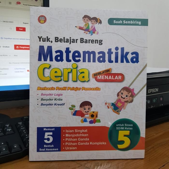 

Ready BELAJAR BARENG MATEMATIKA CERIA UNTUK SISWA SD/MI KELAS 5 KUR MERDEKA