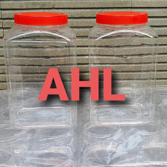 ORIGINAL.. TOPLES PLASTIK 4 LITER DENGAN TUTUP/TOPLES CUPANG/TOPLES MAKANAN KUE