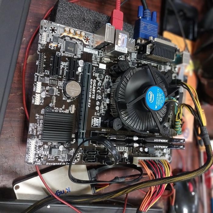 [Expert] Intel Gen7 G4560 + Mobo Gigabyte H110M DS2 + Ram 8gb DDR4 LGA 1151