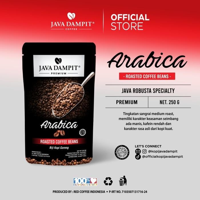 (Allthebest) Kopi Biji Arabica Dampit - 250gram - Roasted Bean