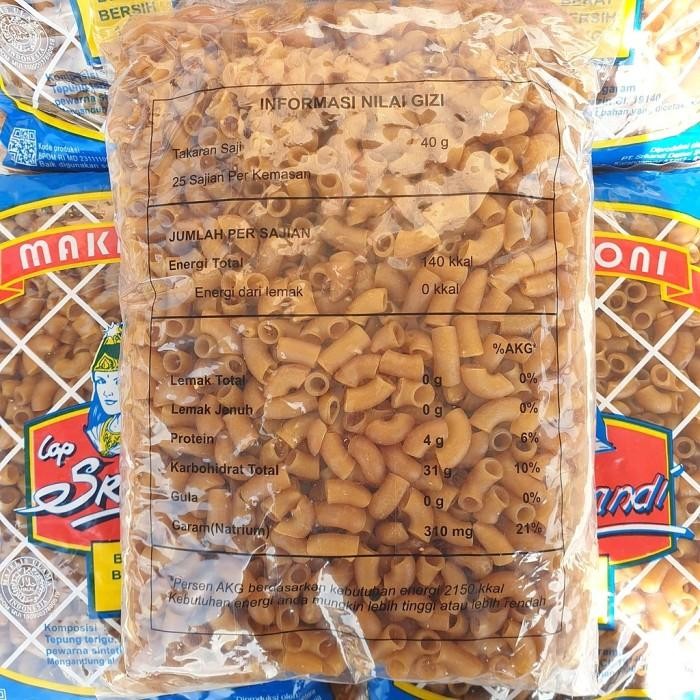 (Allthebest) Makaroni Srikandi 1 Kg - Mentah untuk Goreng Mekar
