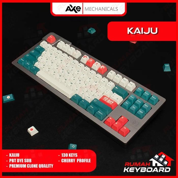 [Expert] KEYCAP - KEYCAPS - CHERRY - KAIJU - PBT - DYE SUB