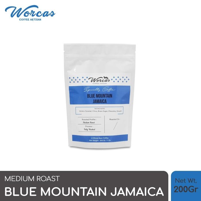 

WORCAS ARABICA JAMAICA BLUE MOUNTAIN 200GR - MEDIUM ROASTED COFFEE
