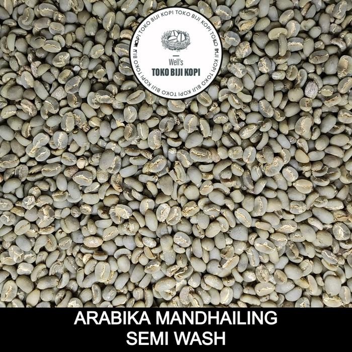 

GREEN BEAN ARABIKA MANDAILING MANDEILING SEMI WASH GRADE 1 - 1 KG