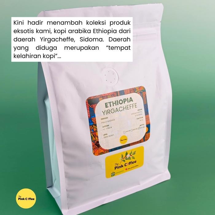 

KOPI ETHIOPIA YIRGACHEFFE, ARABIKA BIJI, BUBUK