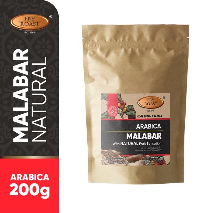 

KOPI ARABIKA MALABAR NATURAL 200 GRAM BIJI DAN BUBUK