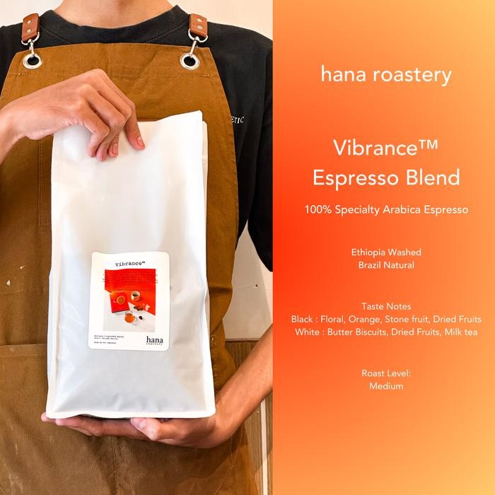 

VIBRANCE ESPRESSO BLEND - 1KG - SPECIALTY COFFEE - HANA ROASTERY
