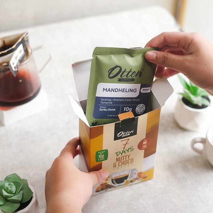 

7 DAYS SINGLE ORIGIN DRIP COFFEE ARABICA ROBUSTA - FRUITY