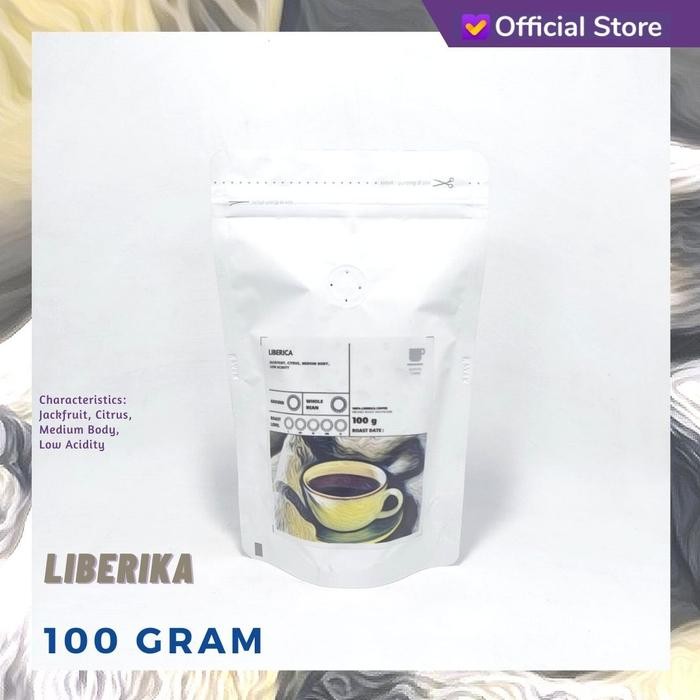 

KOPI LIBERICA 100 GRAM BY SUTOYO COFFEE LIBERIKA SINGLE ORIGIN