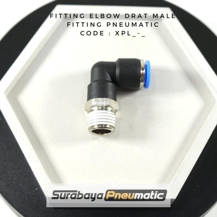 (Expert) XPL 12-04 - Fitting Pneumatic / Nepel Selang XCPC