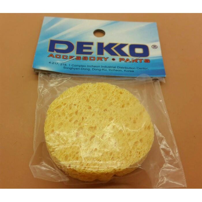 (Expert) Dekko Pembersih Ujung Solder Spon Spons Busa Foam Solder Dekko Bulat