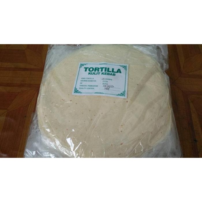 

FREShBgt- Tortilla Kulit Kebab 23 cm Isi 20 Lembar