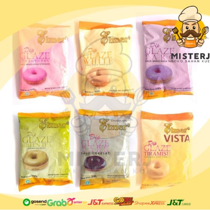 

FREShBgt- Dip Glaze Elmer Kemasan Pabrik 200gr Original