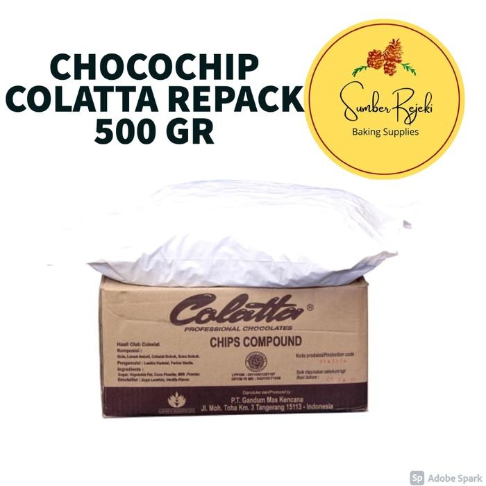 

FREShBgt- Choco Chip / Chocochip Colatta Besar REPACK 500 Gr