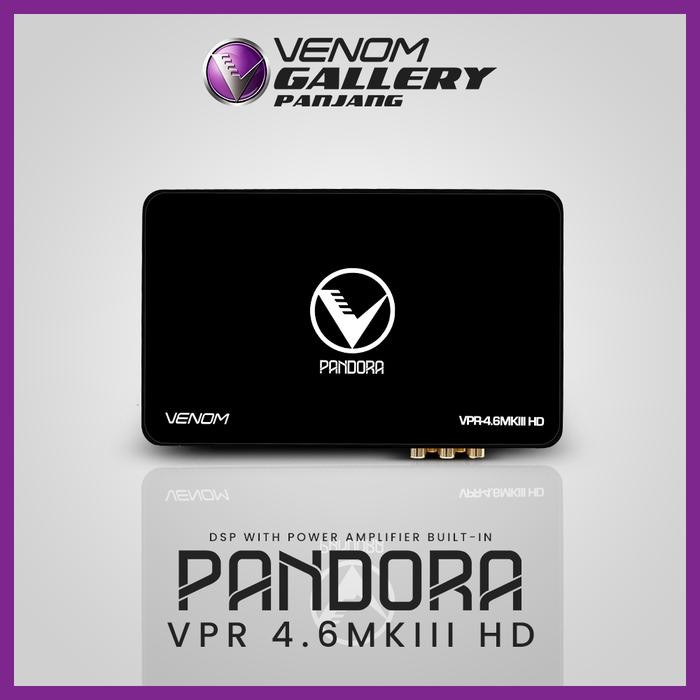Terhemat Processor - Venom Pandora Vpr 4.6 Mkiii Hd 8 Channel Dsp